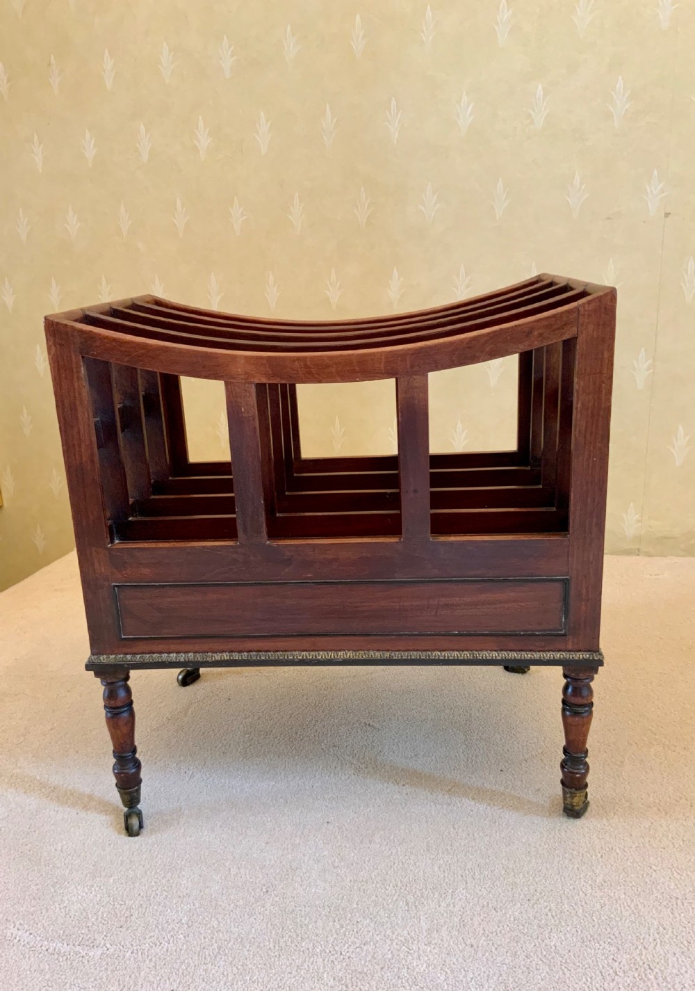 A Georgian mahogany Canterbury  View IX