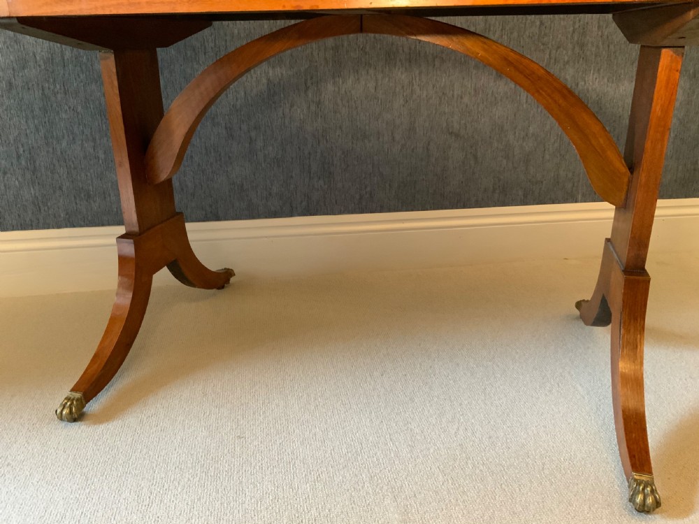 A 19th century walnut sofa table View IX