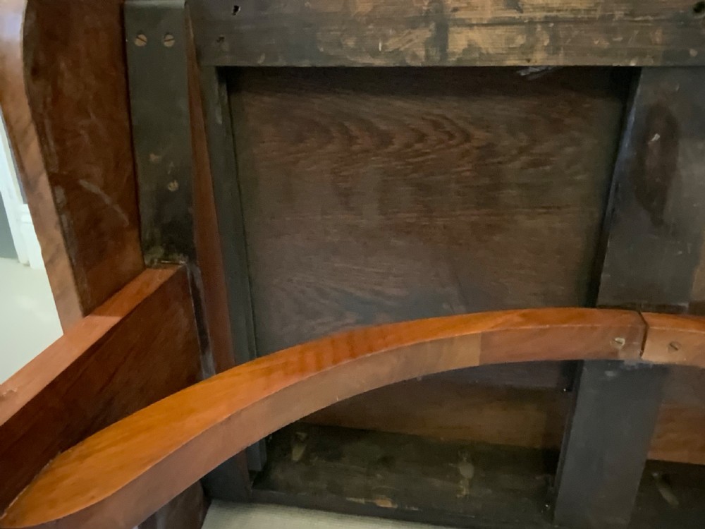 A 19th century walnut sofa table View XI