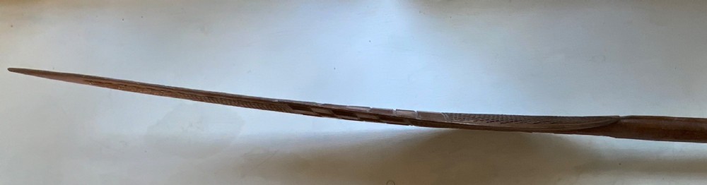 A steering paddle from Papua New Guinea View III