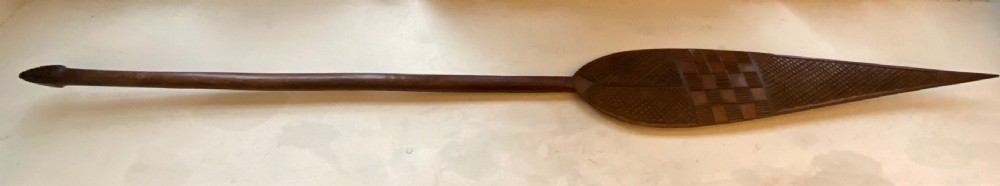 A steering paddle from Papua New Guinea View IV