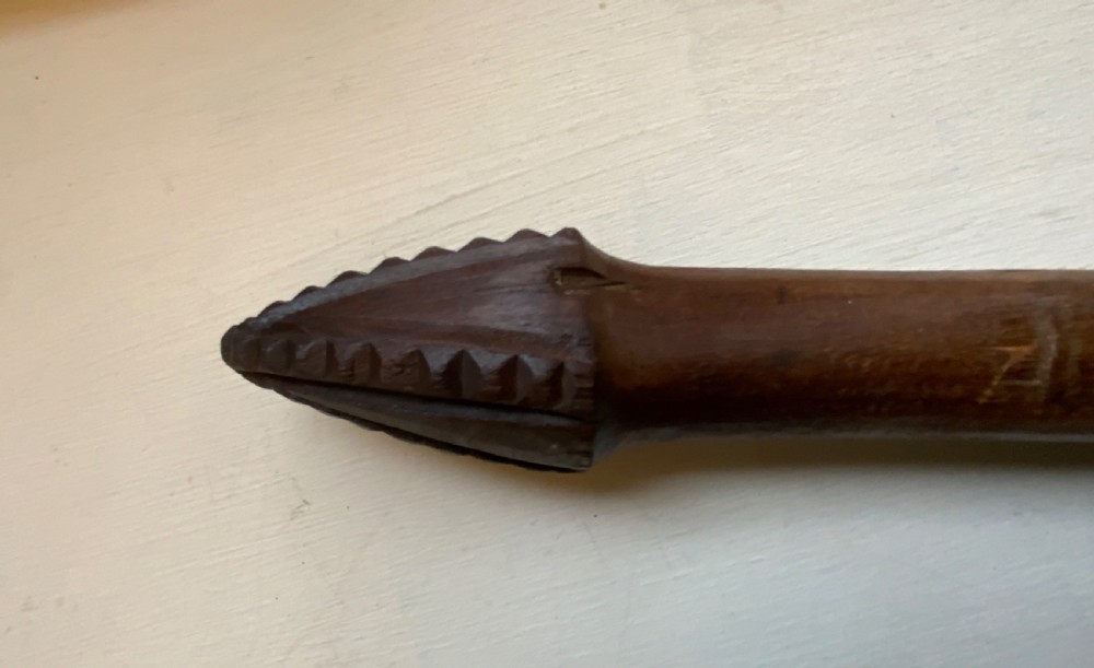 A steering paddle from Papua New Guinea View V