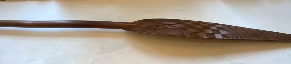 A steering paddle from Papua New Guinea View VI