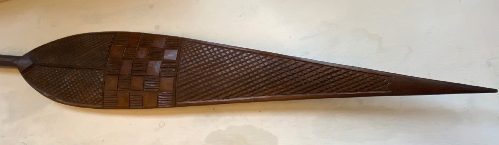 A steering paddle from Papua New Guinea View VII