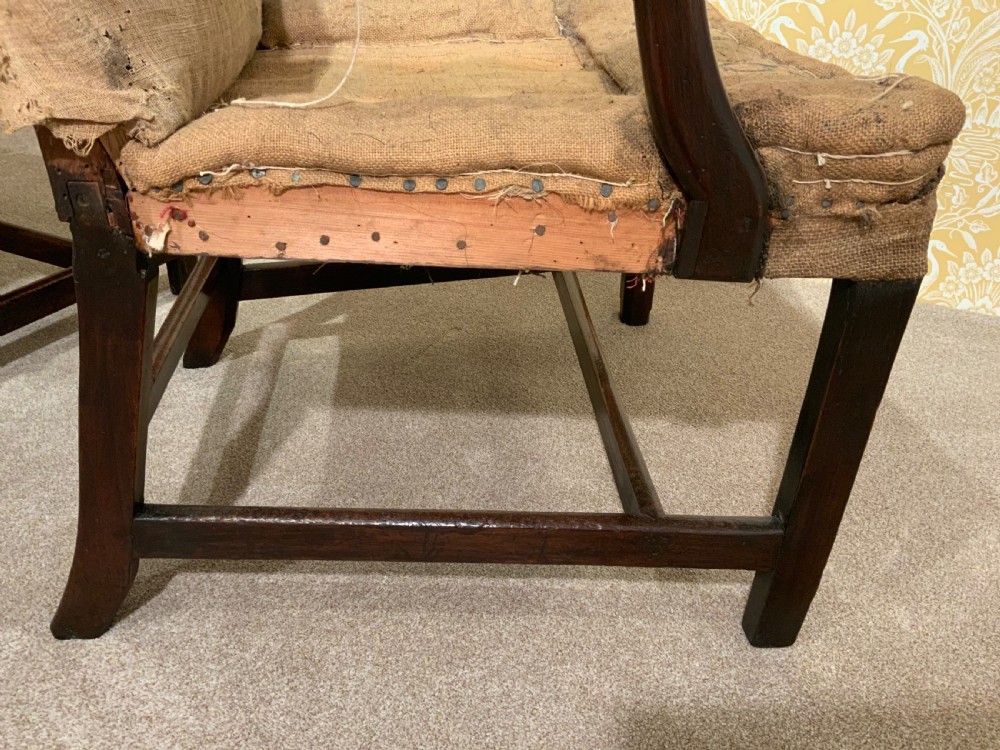 A pair of 18th century Gainsborough arm chairs View VIII