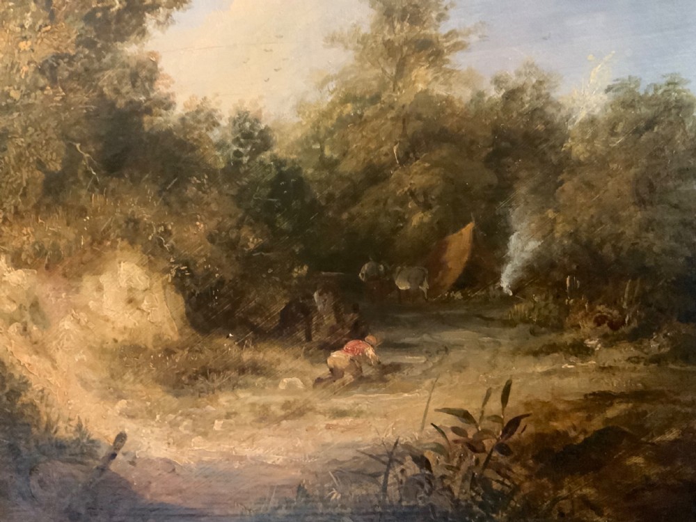 Alfred Vickers senior, oil painting on board View III