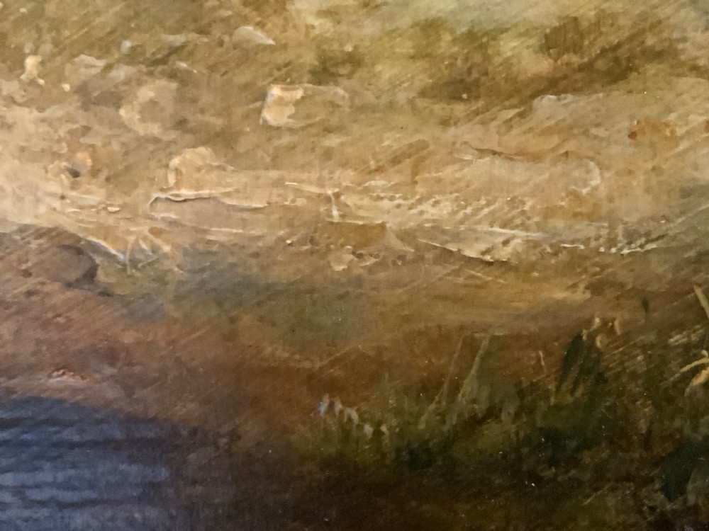 Alfred Vickers senior, oil painting on board View V