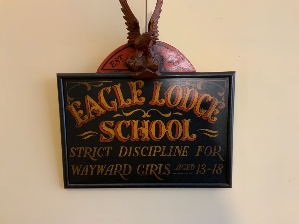 Large carved pine sculpture View XI