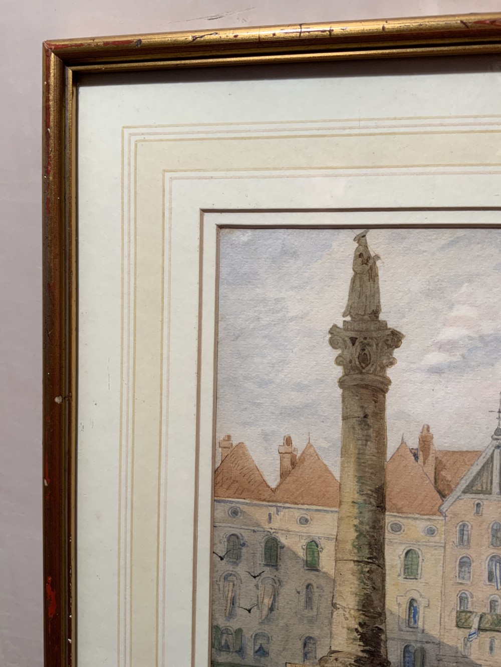 An early 19th century watercolour by Samuel Prout View IV