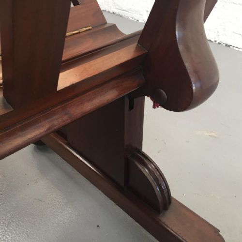 MAHOGANY FOLIOPLANCHART STAND - ADDITIONAL PHOTO 6