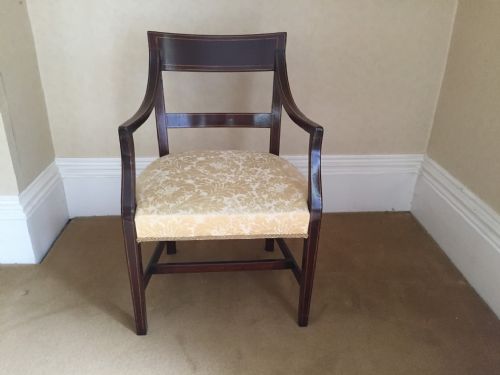 SET OF TWELVE 12 EARLY 19TH CENTURY MAHOGANY BARBACK DINGING CHAIRS - ADDITIONAL PHOTO 1