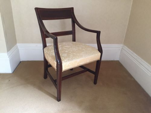 SET OF TWELVE 12 EARLY 19TH CENTURY MAHOGANY BARBACK DINGING CHAIRS - ADDITIONAL PHOTO 2