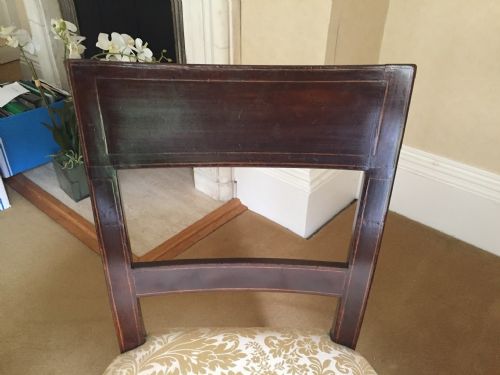 SET OF TWELVE 12 EARLY 19TH CENTURY MAHOGANY BARBACK DINGING CHAIRS - ADDITIONAL PHOTO 5