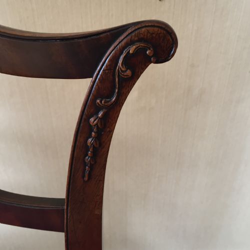 SET OF 14 FOURTEEN MAHOGANY DINING CHAIRS - ADDITIONAL PHOTO 5