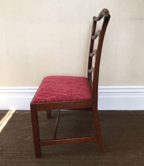 SET OF 14 FOURTEEN MAHOGANY DINING CHAIRS - ADDITIONAL PHOTO 2