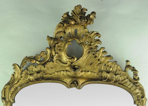 EARLY 19TH CENTURY GILDED CONTINENTAL MIRROR - ADDITIONAL PHOTO 2