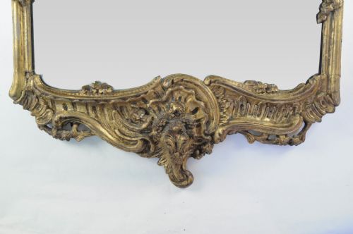 EARLY 19TH CENTURY GILDED CONTINENTAL MIRROR - ADDITIONAL PHOTO 3