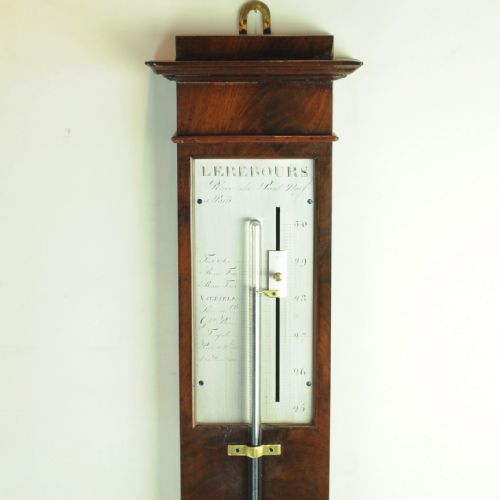 EARLY 19TH CENTURY FRENCH STICK BAROMETER BY LEHOURS EARLY 19TH CENTURY FRENCH STICK BAROMETER BY LEHOURS - ADDITIONAL PHOTO 1