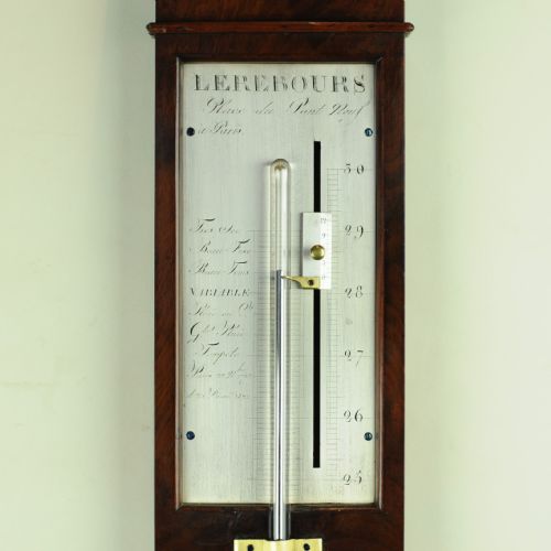EARLY 19TH CENTURY FRENCH STICK BAROMETER BY LEHOURS EARLY 19TH CENTURY FRENCH STICK BAROMETER BY LEHOURS - ADDITIONAL PHOTO 4