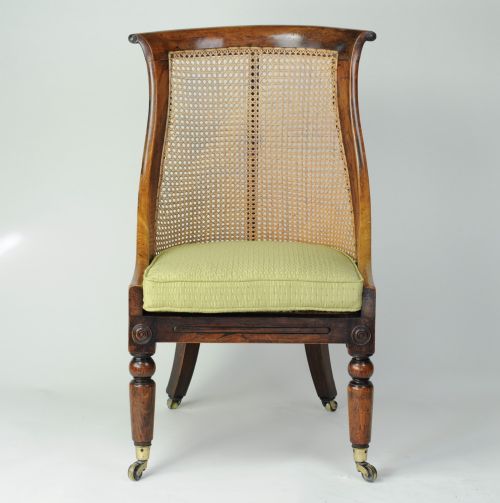 GOOD WILLIAM IV ROSEWOOD BERGRE SIDE CHAIR - ADDITIONAL PHOTO 3