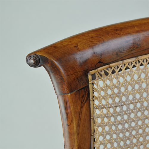 GOOD WILLIAM IV ROSEWOOD BERGRE SIDE CHAIR - ADDITIONAL PHOTO 6