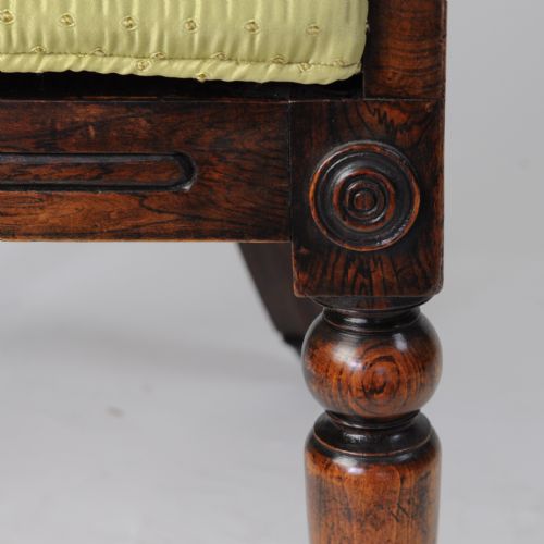 GOOD WILLIAM IV ROSEWOOD BERGRE SIDE CHAIR - ADDITIONAL PHOTO 8