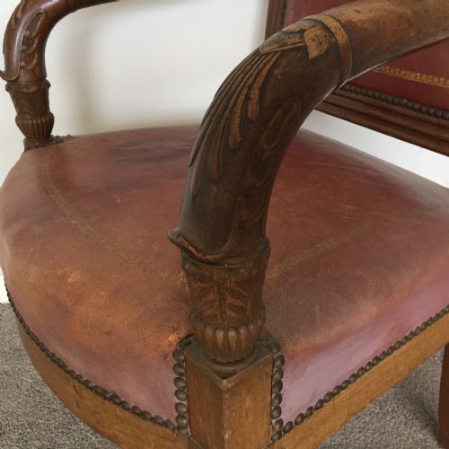 SET OF TWELVE 12 NAPOLEON III FRENCH DINING CHAIRS - ADDITIONAL PHOTO 5
