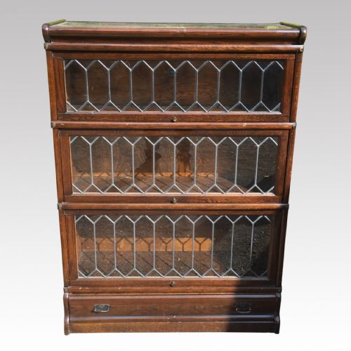 globe wernicke barrister's bookcase - CATEGORY: ANTIQUE BOOKCASES - DATED 1900