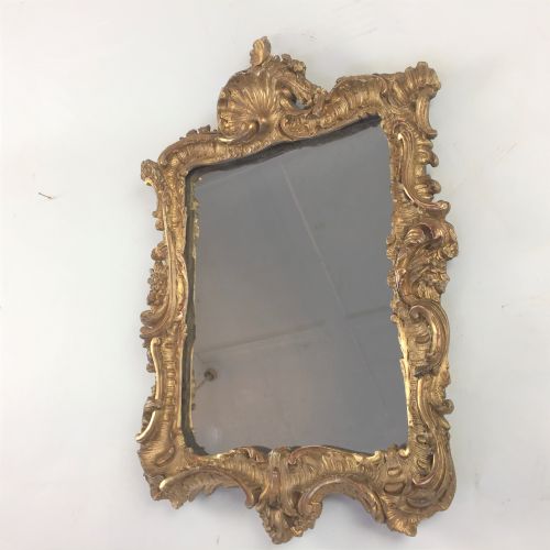 PAIR OF SMALL GILTWOOD MIRRORS - ADDITIONAL PHOTO 2