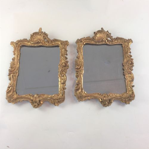 PAIR OF SMALL GILTWOOD MIRRORS - ADDITIONAL PHOTO 7