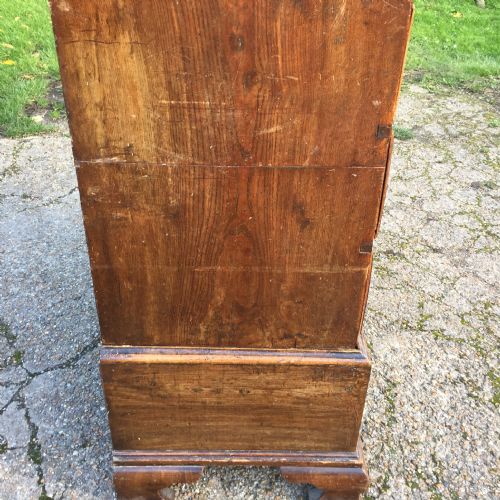 EARLY 18TH CENTURY WALNUT AND PINE CHEST ON STAND FOR RESTORATION - ADDITIONAL PHOTO 5