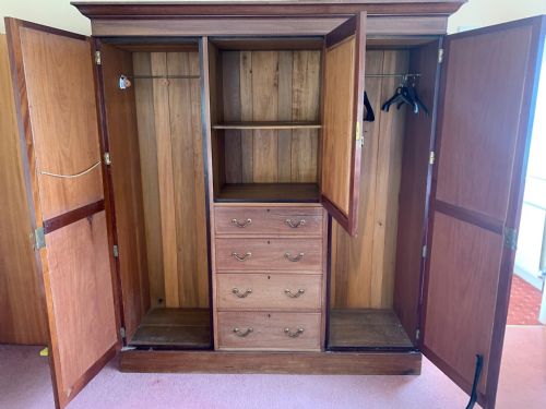 EDWARDIAN TRIPLE WARDROBE - ADDITIONAL PHOTO 5