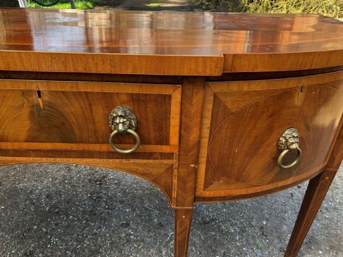 REGENCY MAHOGANY INLAID SIDEBOARD - ADDITIONAL PHOTO 3