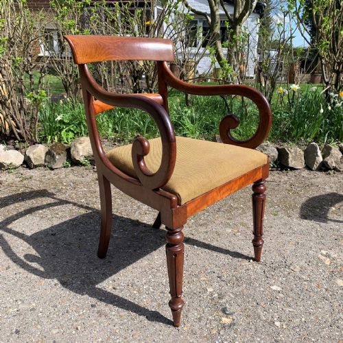 SET OF SIX MAHOGANY DINING CHAIRS BY JAMES WINTER OF LONDON - ADDITIONAL PHOTO 3