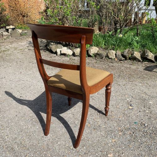 SET OF SIX MAHOGANY DINING CHAIRS BY JAMES WINTER OF LONDON - ADDITIONAL PHOTO 6
