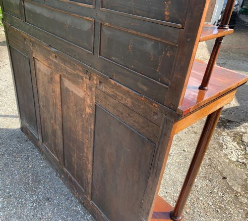 REGENCY ROSEWOOD BREAKFRONT SIDE CABINETCHIFFONIER - ADDITIONAL PHOTO 7