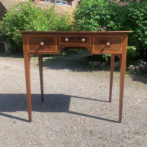 EDWARDIAN MAHOGANY SIDEDRESSING TABLE - ADDITIONAL PHOTO 2
