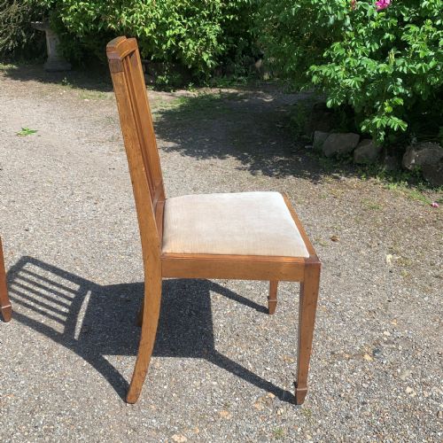 SET OF SIX 42 EDWARDIAN MAHOGANY DINING CHAIRS - ADDITIONAL PHOTO 6