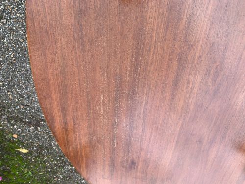 MAHOGANY EXTENDING PEDESTAL DINING TABLE SEATS 10 - ADDITIONAL PHOTO 7