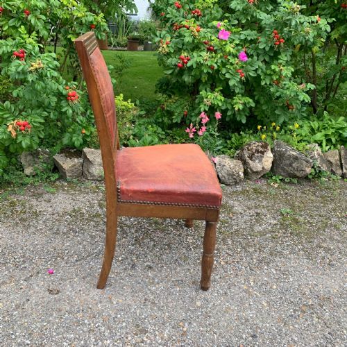 SET OF TEN 10 8 MAHOGANY DINING CHAIRS - ADDITIONAL PHOTO 4