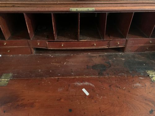 GEORGIAN BUREAU BOOKCASE - ADDITIONAL PHOTO 3