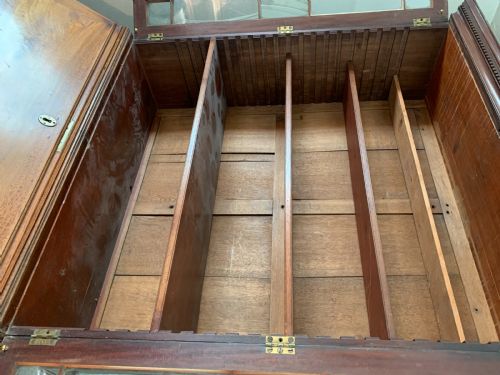 GEORGIAN BUREAU BOOKCASE - ADDITIONAL PHOTO 6