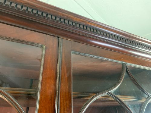 GEORGIAN SECRETAIRE BOOKCASE - ADDITIONAL PHOTO 7