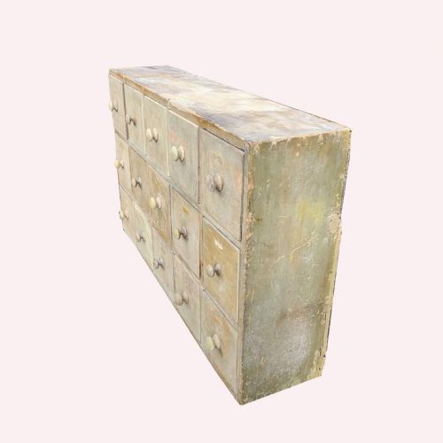 INDUSTRIAL BANK OF PINE DRAWERS - ADDITIONAL PHOTO 3