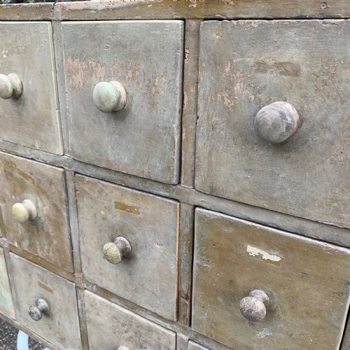 INDUSTRIAL BANK OF PINE DRAWERS - ADDITIONAL PHOTO 6