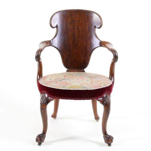 ESCUTCHEONBACKSHEPHERD'S CROOK ARMCHAIR - ADDITIONAL PHOTO 1