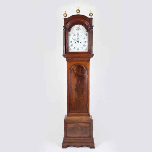 mahogany longcase clock maidstone kent - CATEGORY: ANTIQUE CLOCKS - DATED 18TH CENTURY