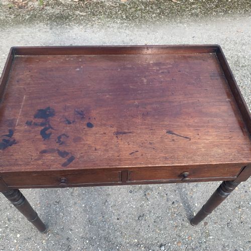 REGENCY MAHOGANY DRESSING TABLEWASHSTAND - ADDITIONAL PHOTO 2