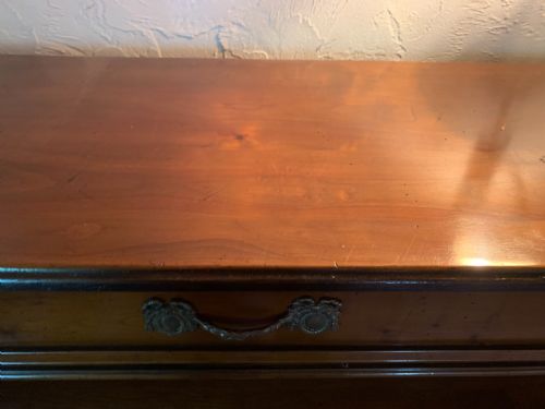 LARGE MAHOGANY OPEN BOOKSHELVESBOOKCASE - ADDITIONAL PHOTO 2