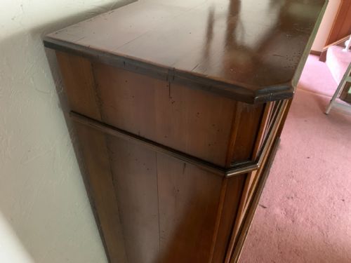 LARGE MAHOGANY OPEN BOOKSHELVESBOOKCASE - ADDITIONAL PHOTO 6